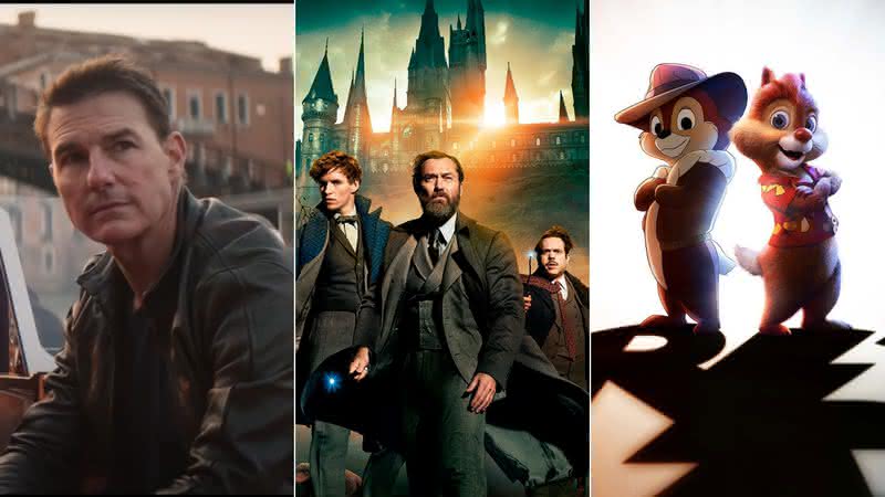 Trailer de "Missão: Impossível 7"; "Animais Fantásticos 3" no HBO Max; e mais notícias do dia - Divulgação/Paramount Pictures/Warner Bros/Disney+