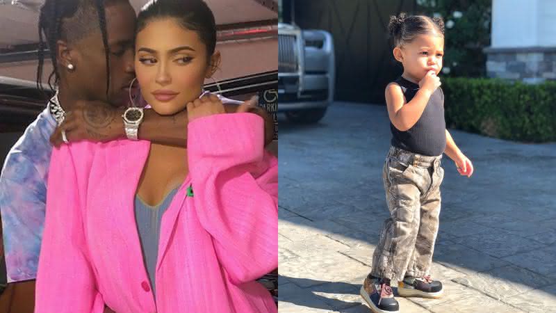 Travis Scott e Kylie Jenner são os pais de Stormi Webster - Reprodução/Instagram