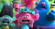 Trolls assustados em cena do trailer - Universal Pictures/YouTube