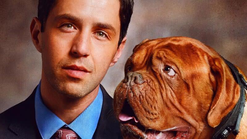 Pôster oficial de "Turner e Hooch" recria imagem de "Uma Dupla Quase Perfeita" - Divulgação/Disney