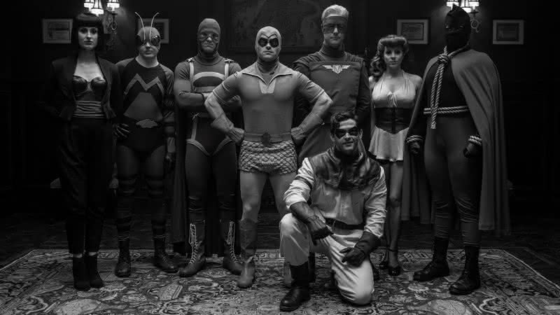 Foto oficial do grupo Minutemen, de Watchmen - Twitter/Divulgação