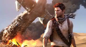 Cena do jogo Uncharted - Naughty Dog