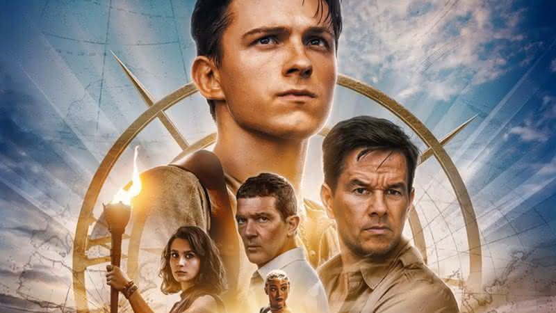 "Uncharted: Fora do Mapa" ganha novo pôster com Tom Holland; veja - Divulgação/Sony Pictures