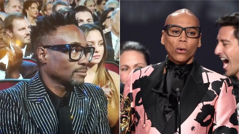 Billy Porter não se animou com o discurso do colega - Reprodução/Twitter