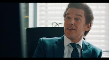 O ator Ethan Hawke como James Sandin na série derivada da franquia de Uma Noite de Crime - USA Network