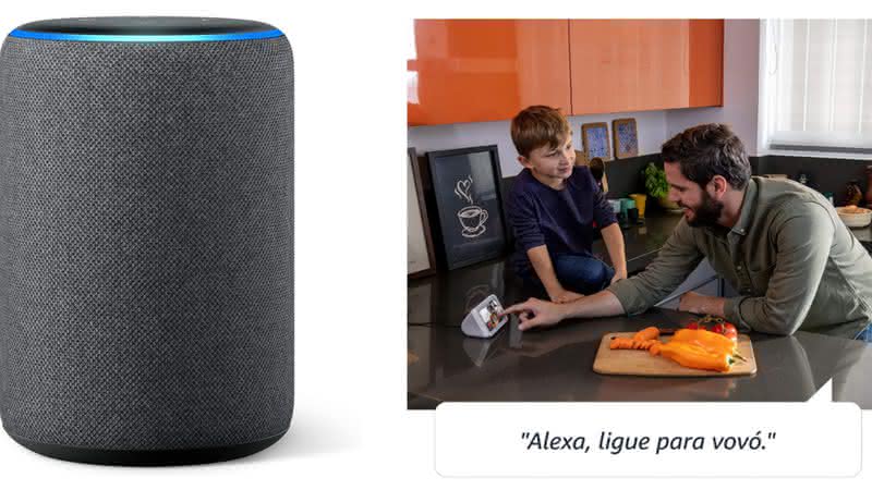 Dispositivos Echo: descontos especiais para o dia das mães - Reprodução/Amazon