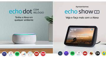 Dispositivos Echo: conheça todas as funções e habilidades que vão facilitar a sua vida - Reprodução/Amazon