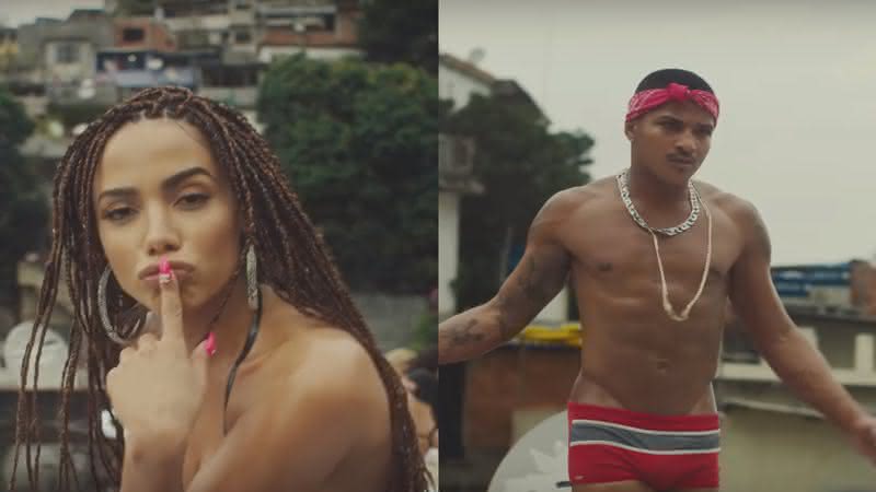 Anitta ao lado de Rodrigo Motta no clipe de Vai Malandra - YouTube