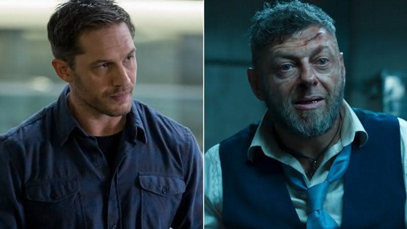 Tom Hardy cogitou o uso da captura de movimentos em "Venom" em ligação para Andy Serkis - Sony Pictures / Marvel Studios