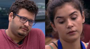 Victor Hugo e Gizelly na cozinha do BBB20 - Globoplay