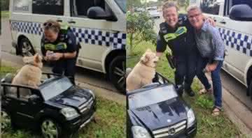 Foto publicada pela Polícia de Victoria no Facebook - Divulgação/Victoria Police