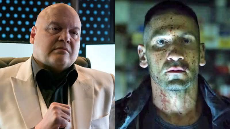 Vincent D’Onofrio como Rei do Crime e Jon Bernthal como Demolidor - Divulgação/Netflix