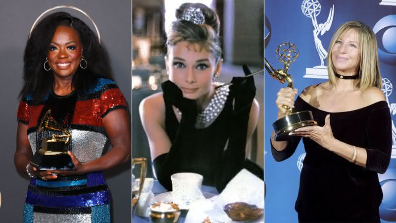 Viola Davis, Audrey Hepburn, Barbra Streisand; confira artistas que são EGOT - Divulgação/Collection Christophel/Getty Images: Emma McIntyre/Brian Pobuda