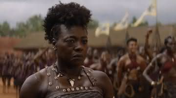 Viola Davis interpreta a general Nanisca em "A Mulher Rei" - Divulgação/Sony Pictures