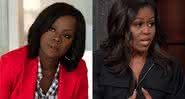 Viola Davis em How To Get Away With Murder e Michelle Obama em entrevista - ABC/Youtube