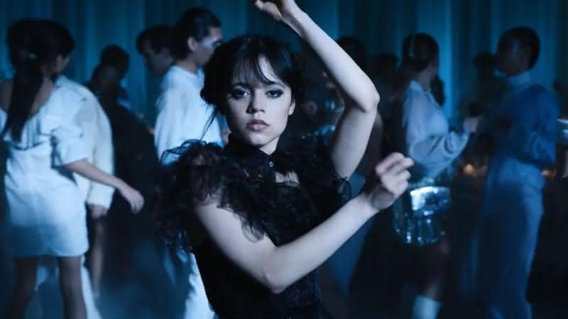 Jenna Ortega gostaria de contracenar com Lady Gaga na 2º temporada de "Wandinha" - Divulgação: Netflix