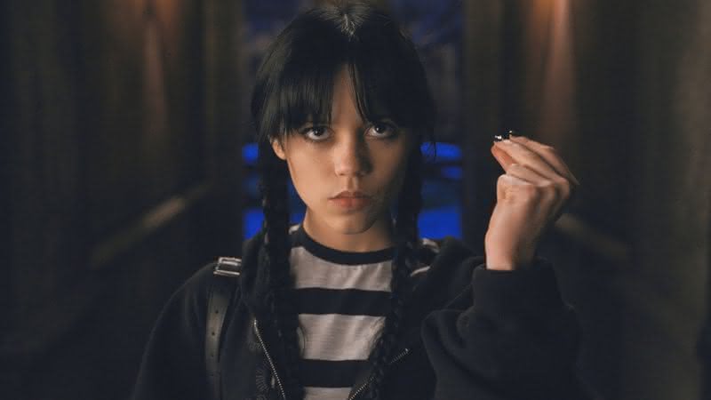"Wandinha": Netflix divulga erros de gravação com Jenna Ortega e elenco - Divulgação/Netflix