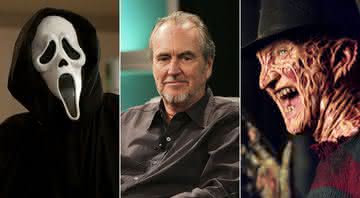 Wes Craven é o responsável pelas franquias "Pânico" e "A Hora do Pesadelo" - Divulgação/Dimension Films/Getty Images: Frederick M. Brown/New Line Cinema