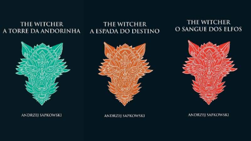 Livros de The Witcher em capa dura para colecionar e deixar sua estante linda - Reprodução/Amazon