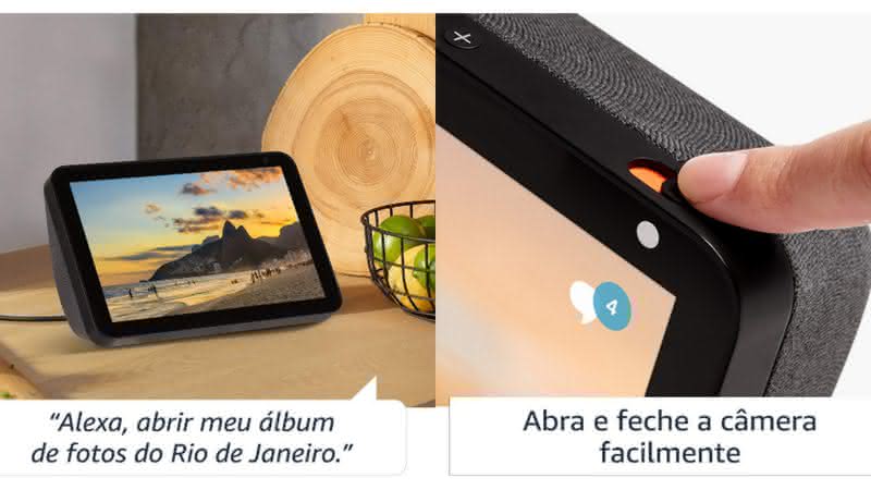 Echo Show 8: confira o novo lançamento de dispositivos da Amazon - Reprodução/Amazon