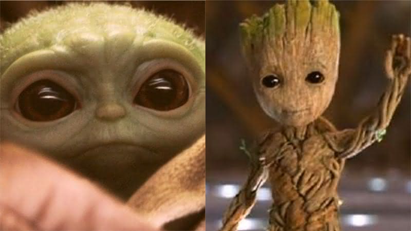 Yoda e Groot: bebês que conquistaram os corações dos fãs de cultura pop - Lucasfilm/Marvel Studios