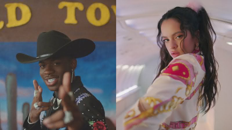 Lil Nas X e Rosalía nos clipes de Old Town Road e Con Altura - YouTube