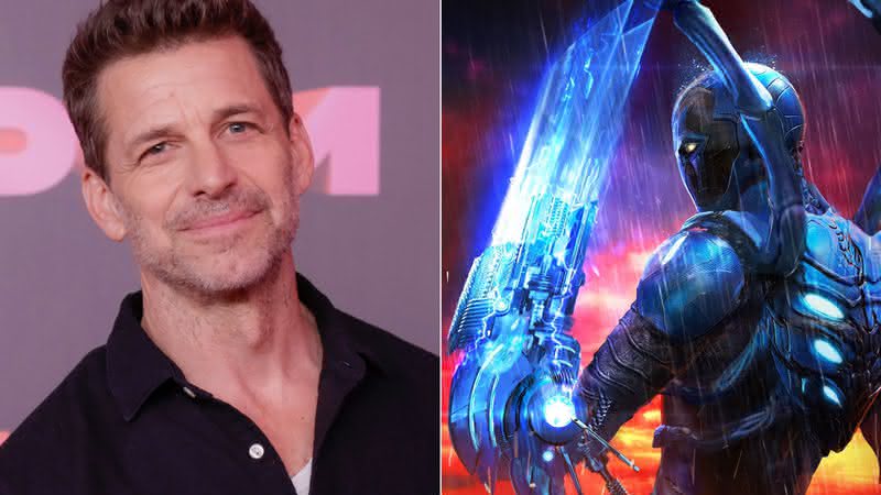 Zack Snyder está ansioso para assistir a "Besouro Azul": "Não vejo a hora" - Alexandre Schneider/Getty Images - Divulgação/Warner Bros. Pictures