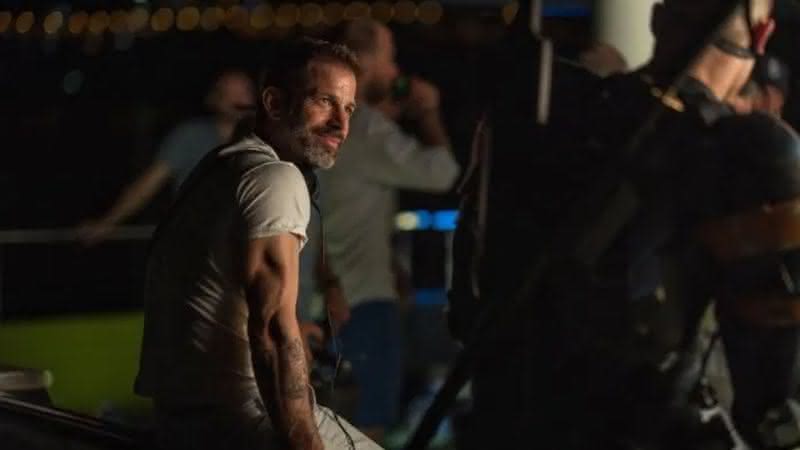 Zack Snyder e Exterminador no set de Liga da Justiça - Vero