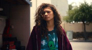 Zendaya em "Euphoria" - Reprodução/HBO