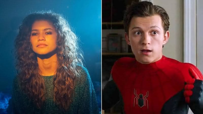 Zendaya comenta sobre participação de Tom Holland em "Euphoria" - Divulgação/HBO Max e Sony Pictures