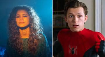 Zendaya comenta sobre participação de Tom Holland em "Euphoria" - Divulgação/HBO Max e Sony Pictures