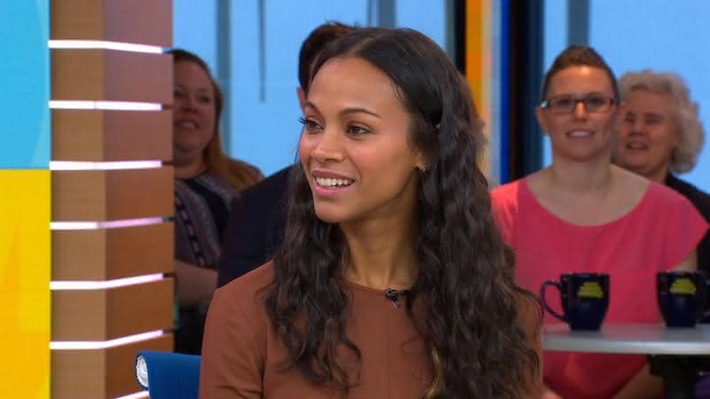 Zoe Saldana é uma das estrelas da Marvel - YouTube