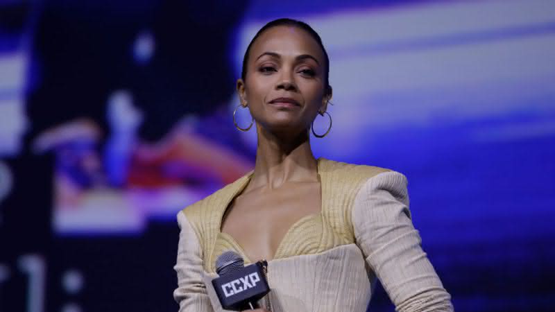 Zoë Saldaña, a Gamora de "Guardiões da Galáxia", está cansada de atuar em franquias: "Me sinto presa" - Divulgação/Getty Images: Alexandre Schneider