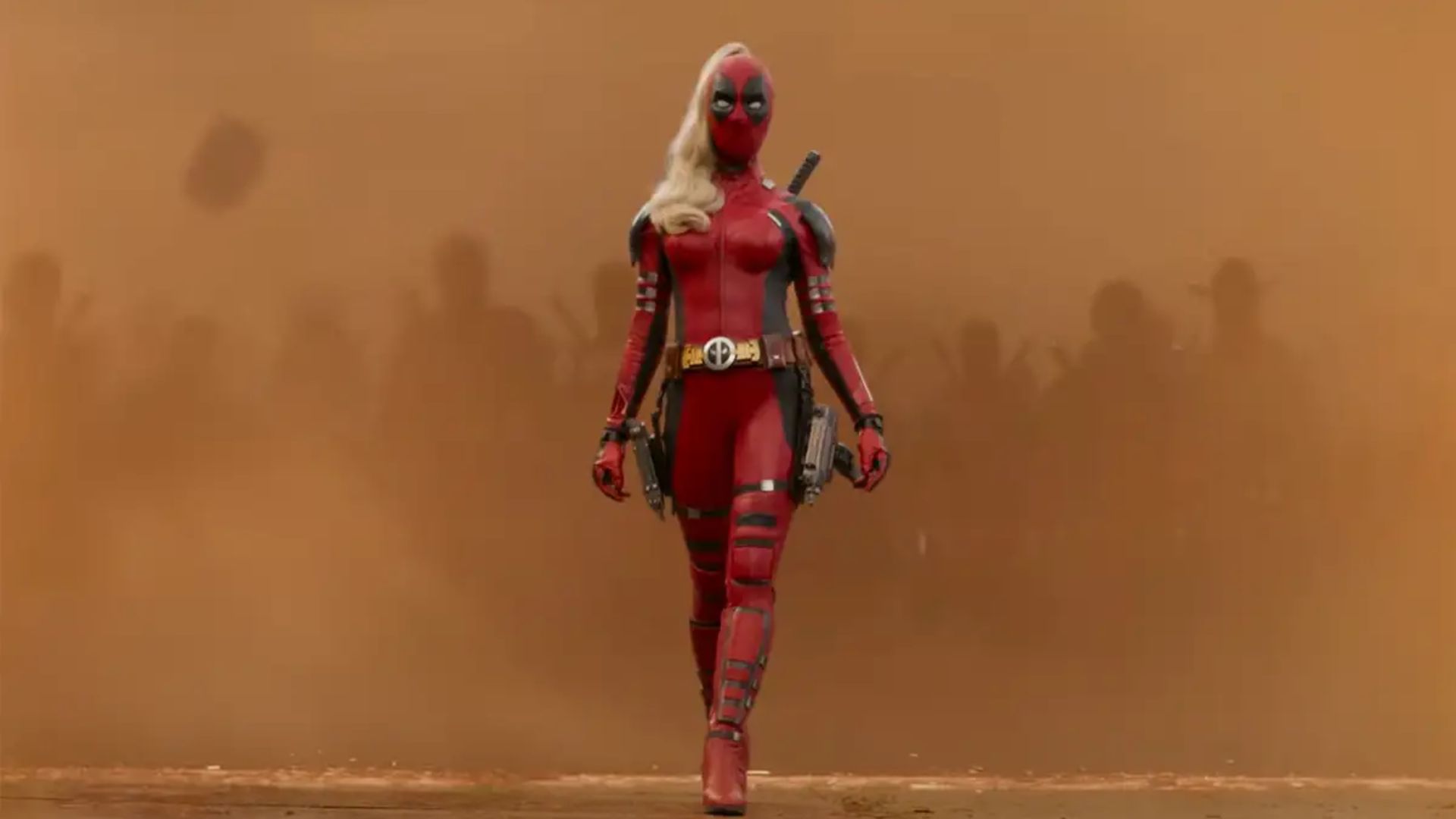 Esposa de Ryan Reynolds, Blake Lively ("Gossip Girl") faz uma rápida participação como Ladypool em "Deadpool & Wolverine (Foto: Reprodução/Marvel Studios)