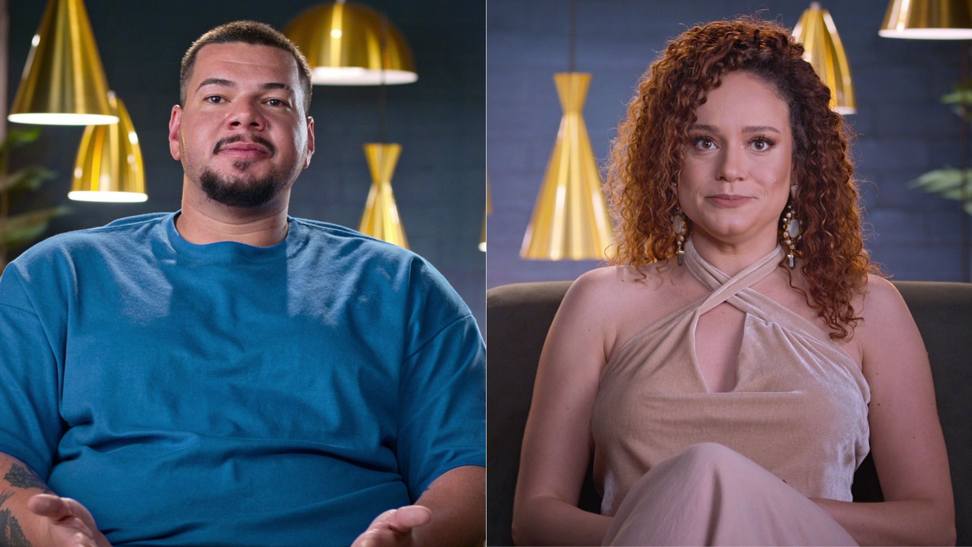 Gabriel Kaled e Muriel de Aquino formaram casal fora de "Casamento às Cegas Brasil" e continuam juntos até hoje (Foto: Divulgação/Netflix)