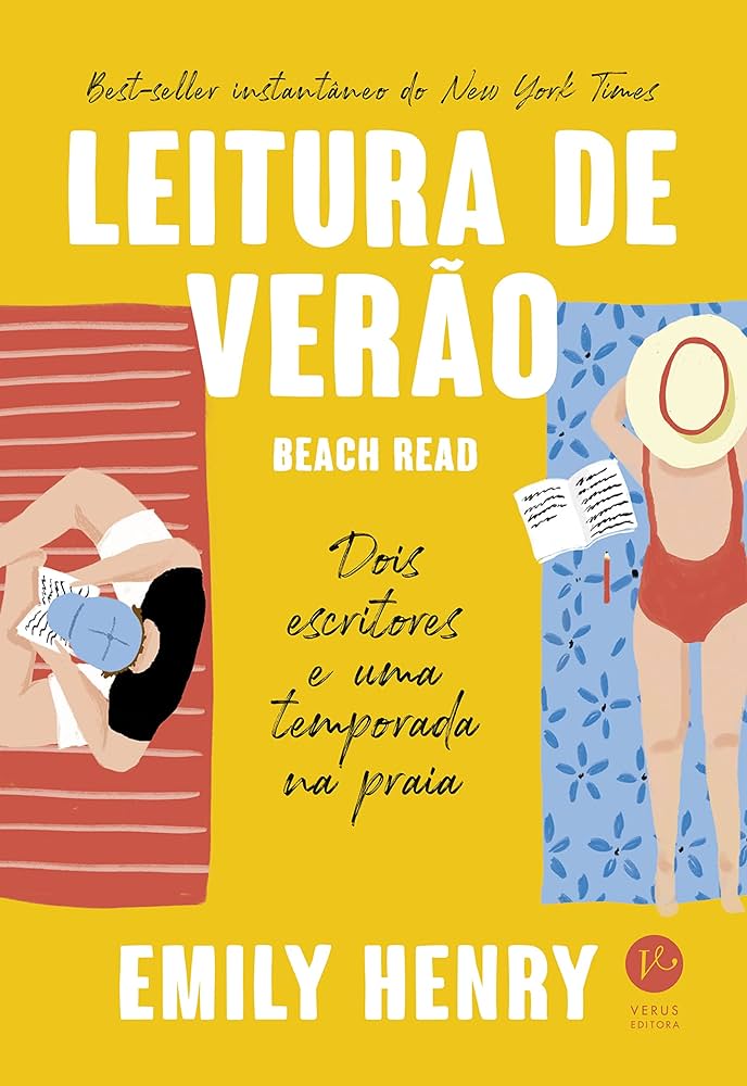 Capa do livro "Leitura de Verão", de Emily Henry