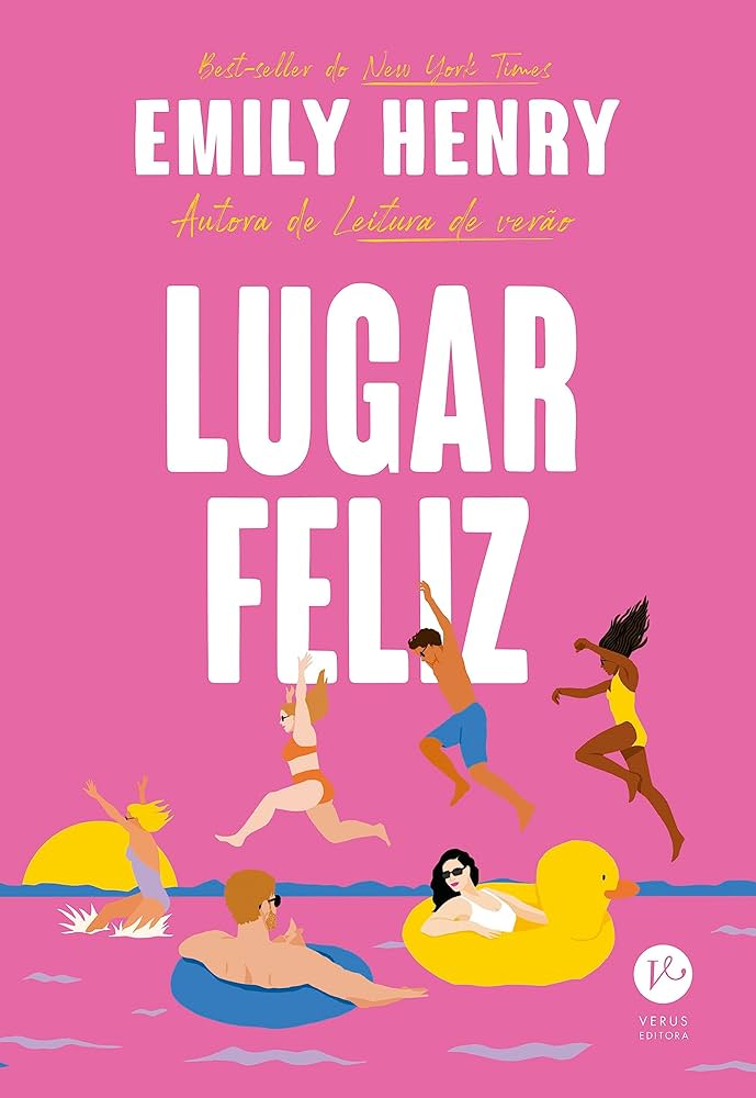 Capa do livro "Lugar Feliz", de Emily Henry