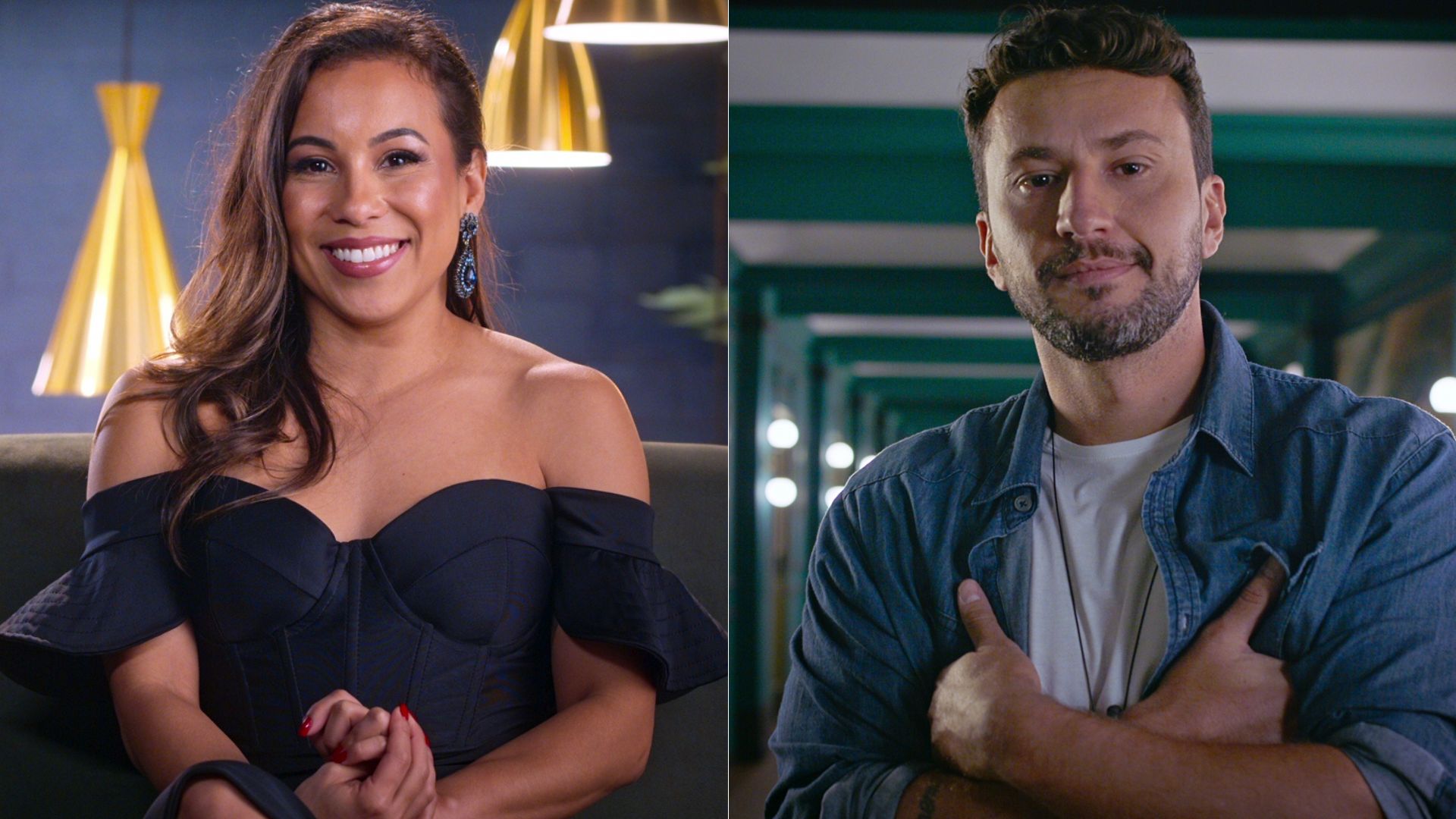 Vanessa Kurashiki e Leonardo Plácido formaram o casalzão da 4ª temporada de "Casamento às Cegas Brasil" e, para alívio dos fãs, disseram "sim" no altar (Foto: Divulgação/Netflix)