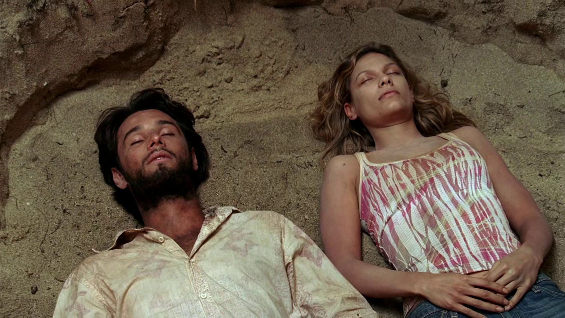 Paulo, personagem de Rodrigo Santoro, foi enterrado vivo em "Lost" (Foto: Divulgação/ABC)