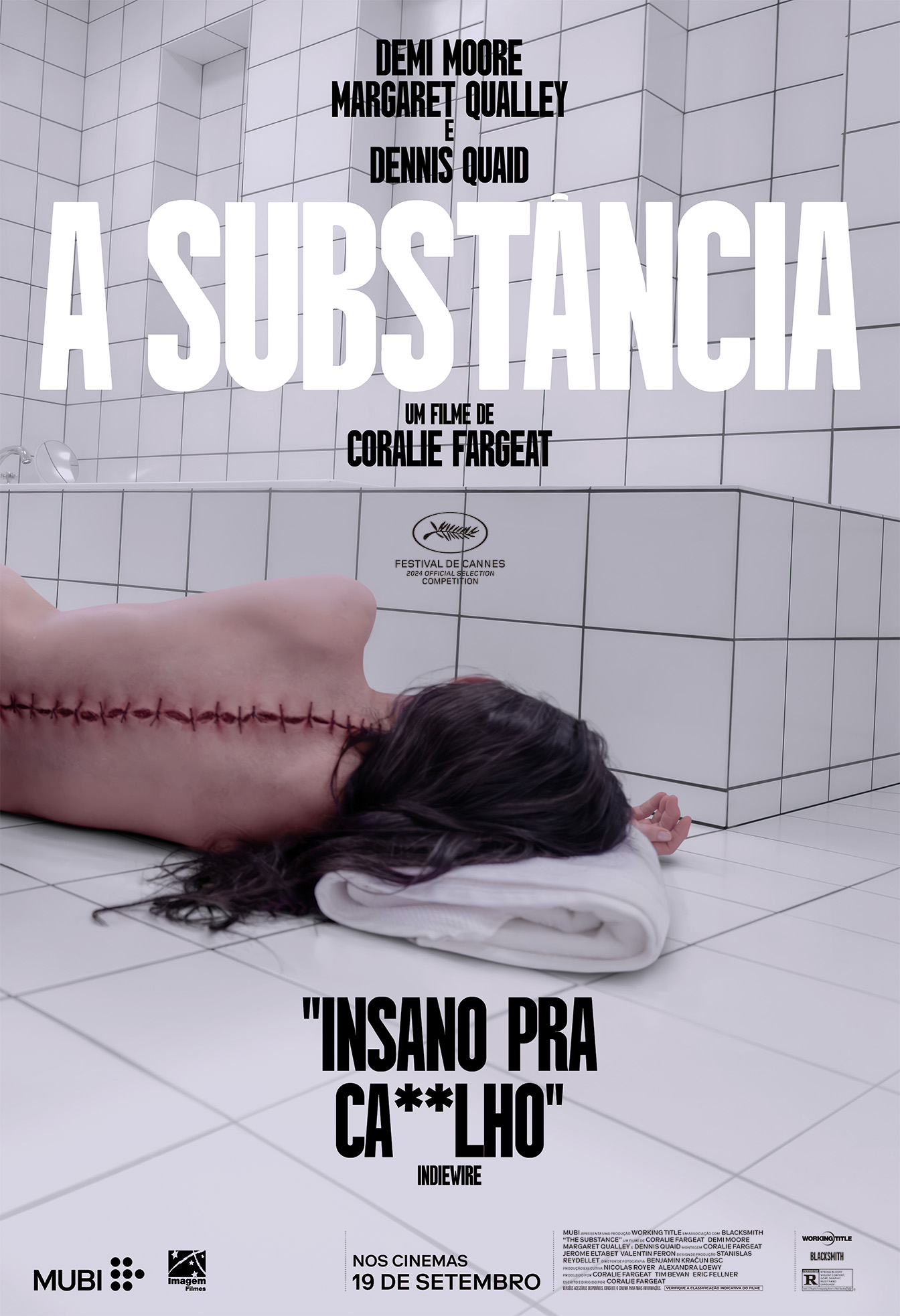 Pôster de "A Substância"