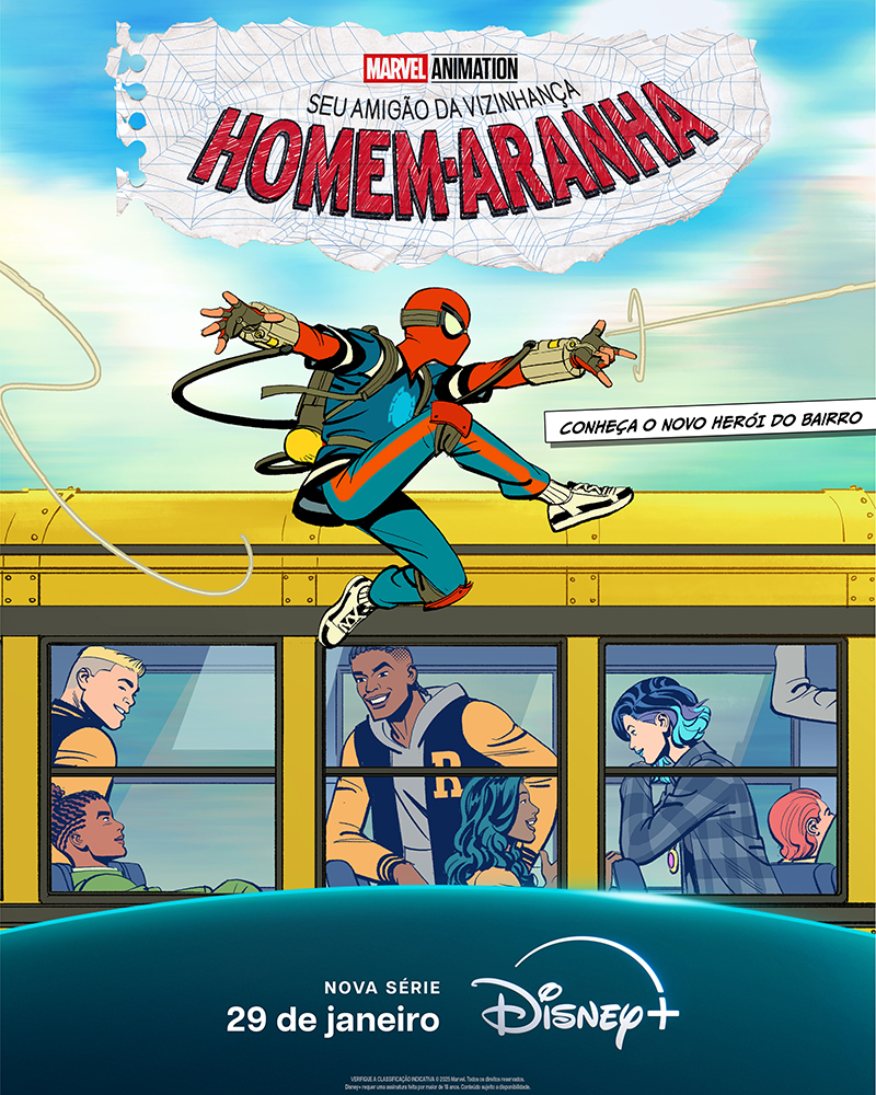 Pôster de Seu Amigão Da Vizinhança Homem-Aranha (Divulgação/Disney+)