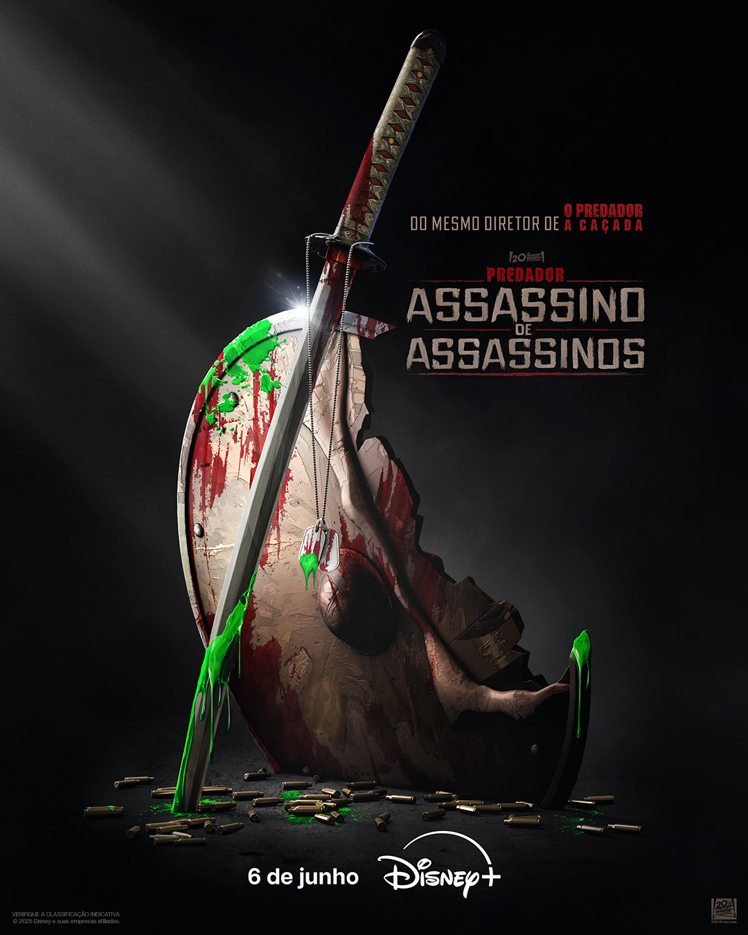 Pôster de Pôster de Predador: Assassino dos Assassinos (Divulgação/20th Century Studios)