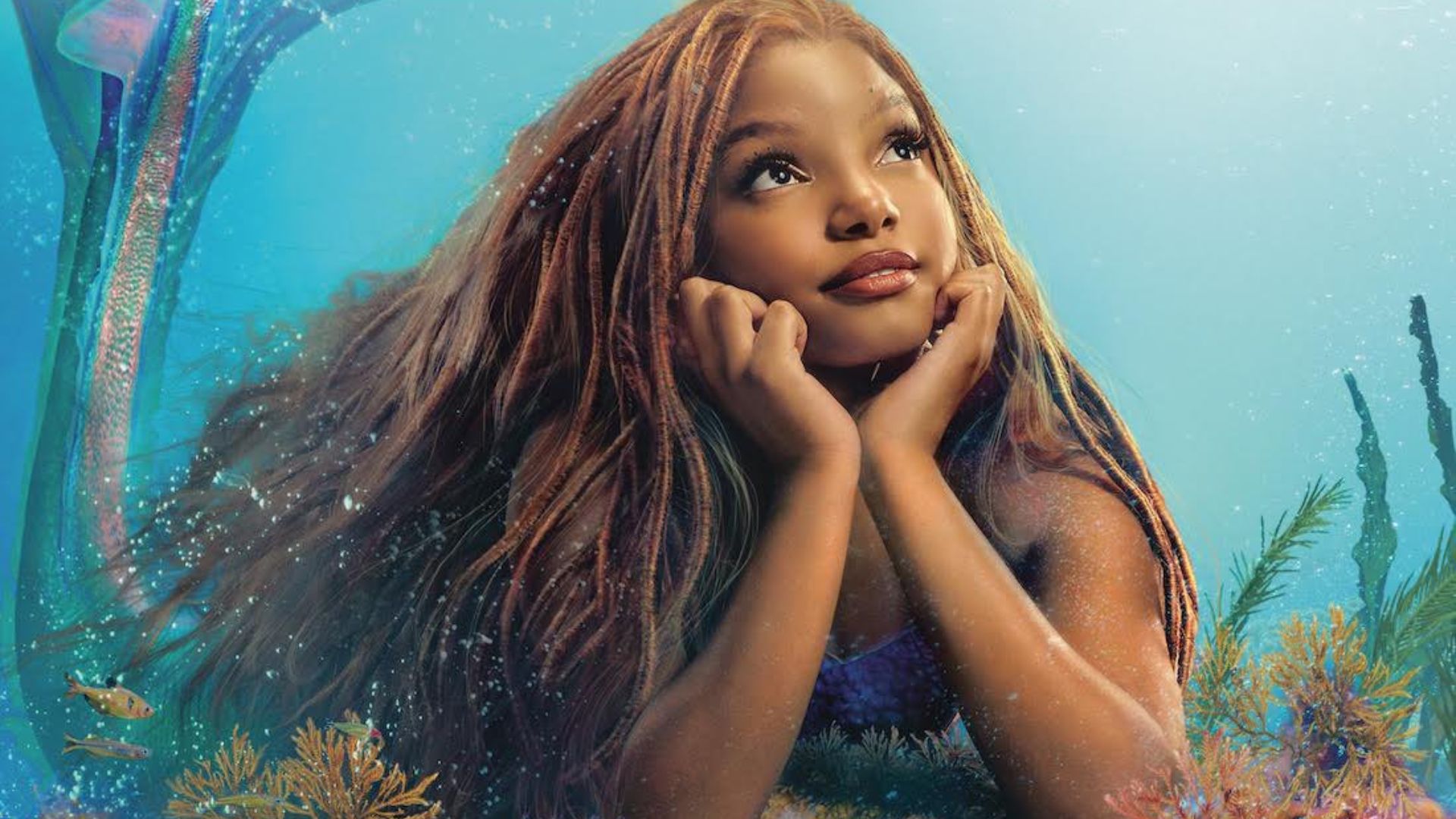 Halle Bailey interpreta Ariel na versão live-action de "A Pequena Sereia" (Foto: Reprodução/Disney)