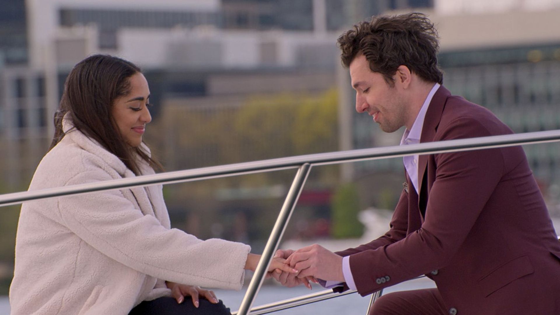Bliss e Zack tiveram uma trajetória inédita na 4ª temporada de "Casamento às Cegas EUA" (Foto: Reprodução/Netflix)