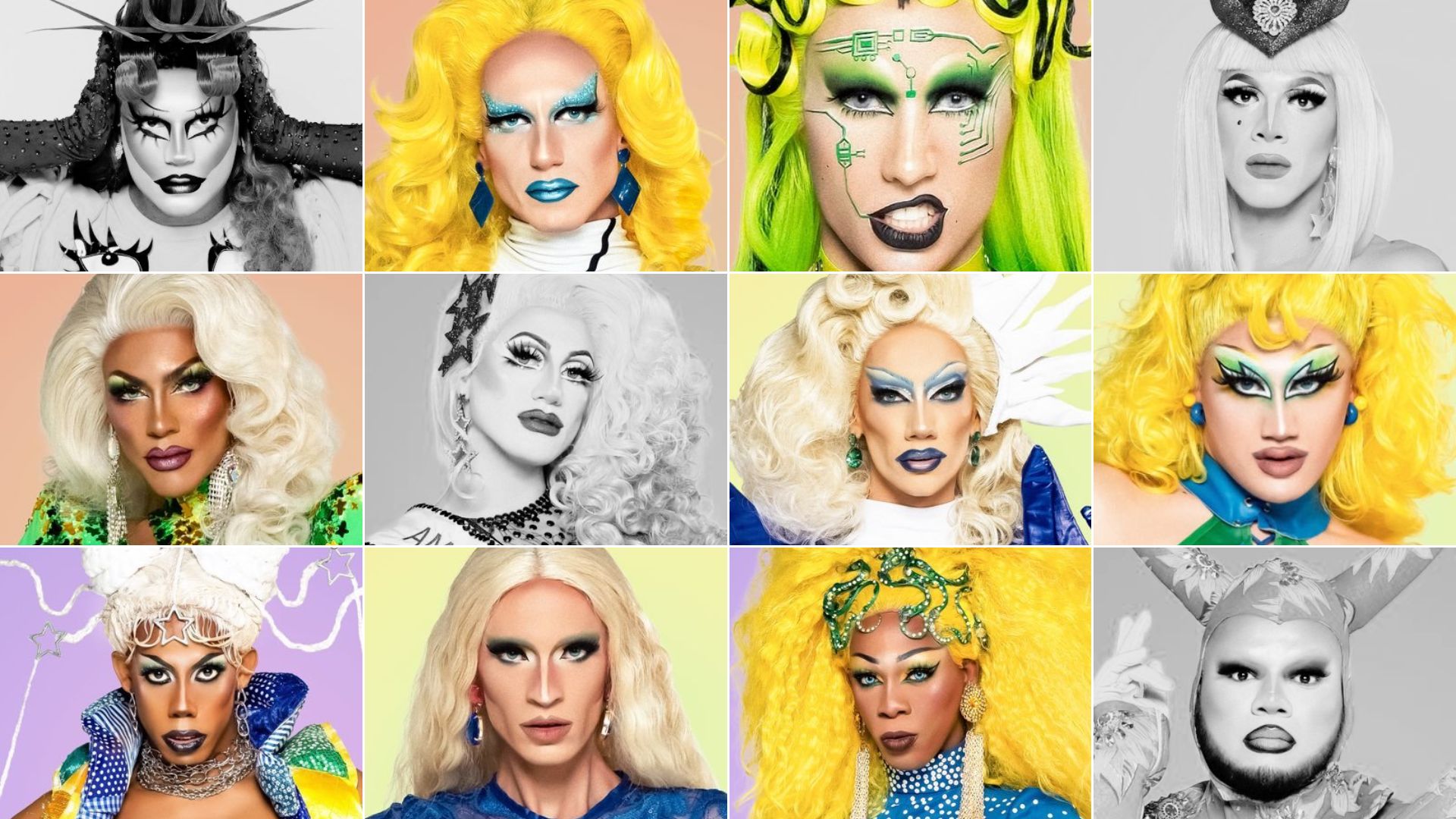 Confira as eliminadas da primeira temporada de "Drag Race Brasil", versão brasileira de "RuPaul's Drag Race" (Fotos: Divulgação/Paramount+/MTV/World of Wonder)