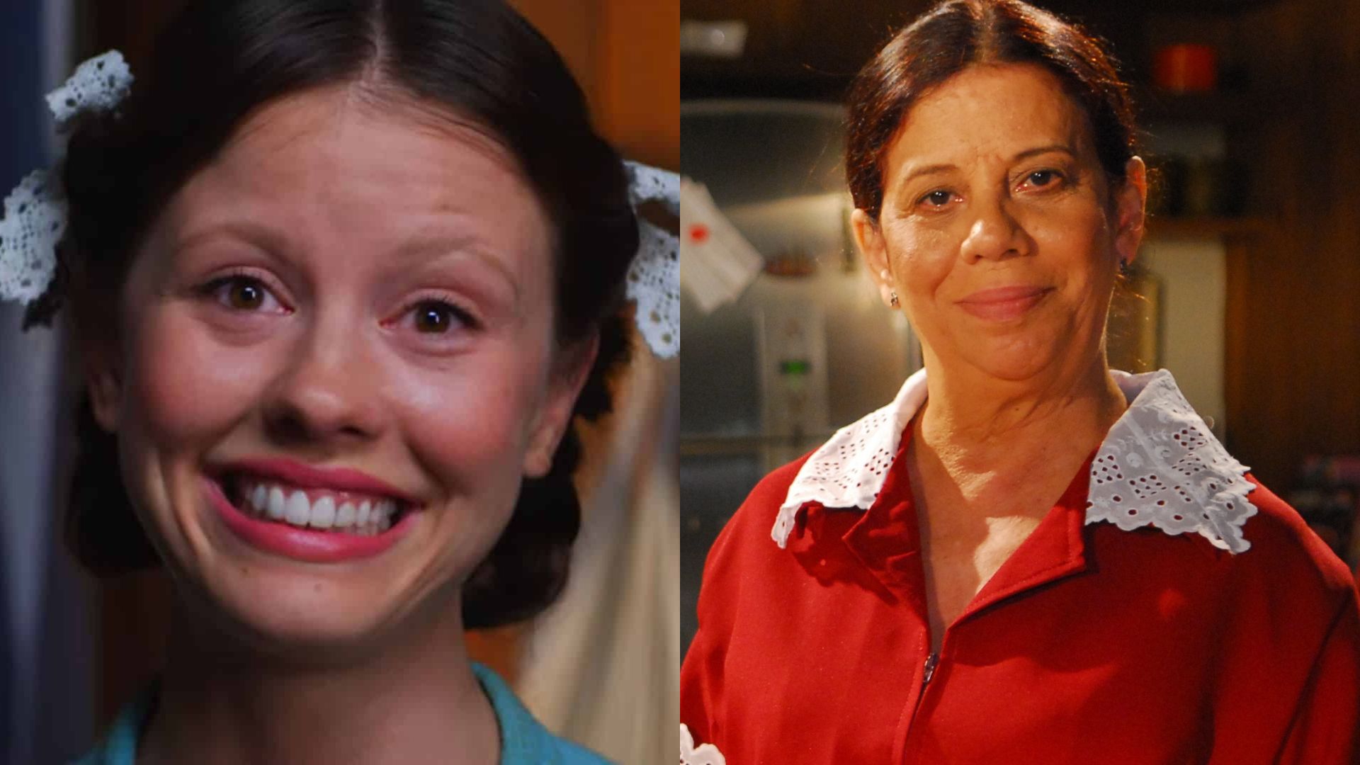 Mia Goth, estrela de "Pearl", é neta da atriz brasileira Maria Gladys (Foto: Reprodução/A24/Globo/Márcio de Souza)