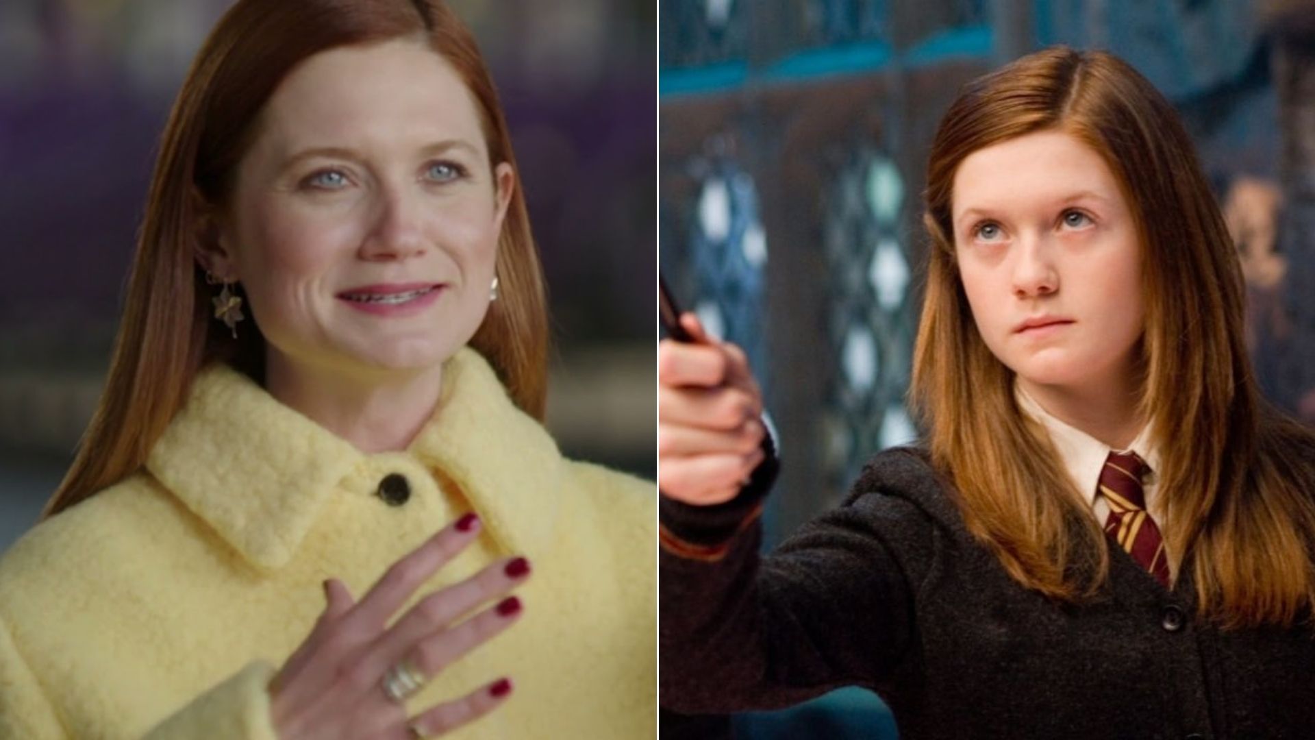 Bonnie Wright em "Back to Hogwarts"