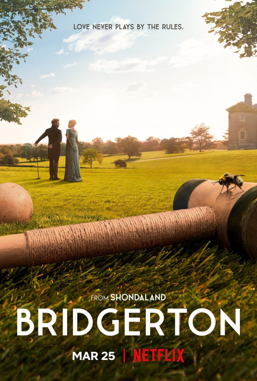 Pôster da 2ª temporada de "Bridgerton"