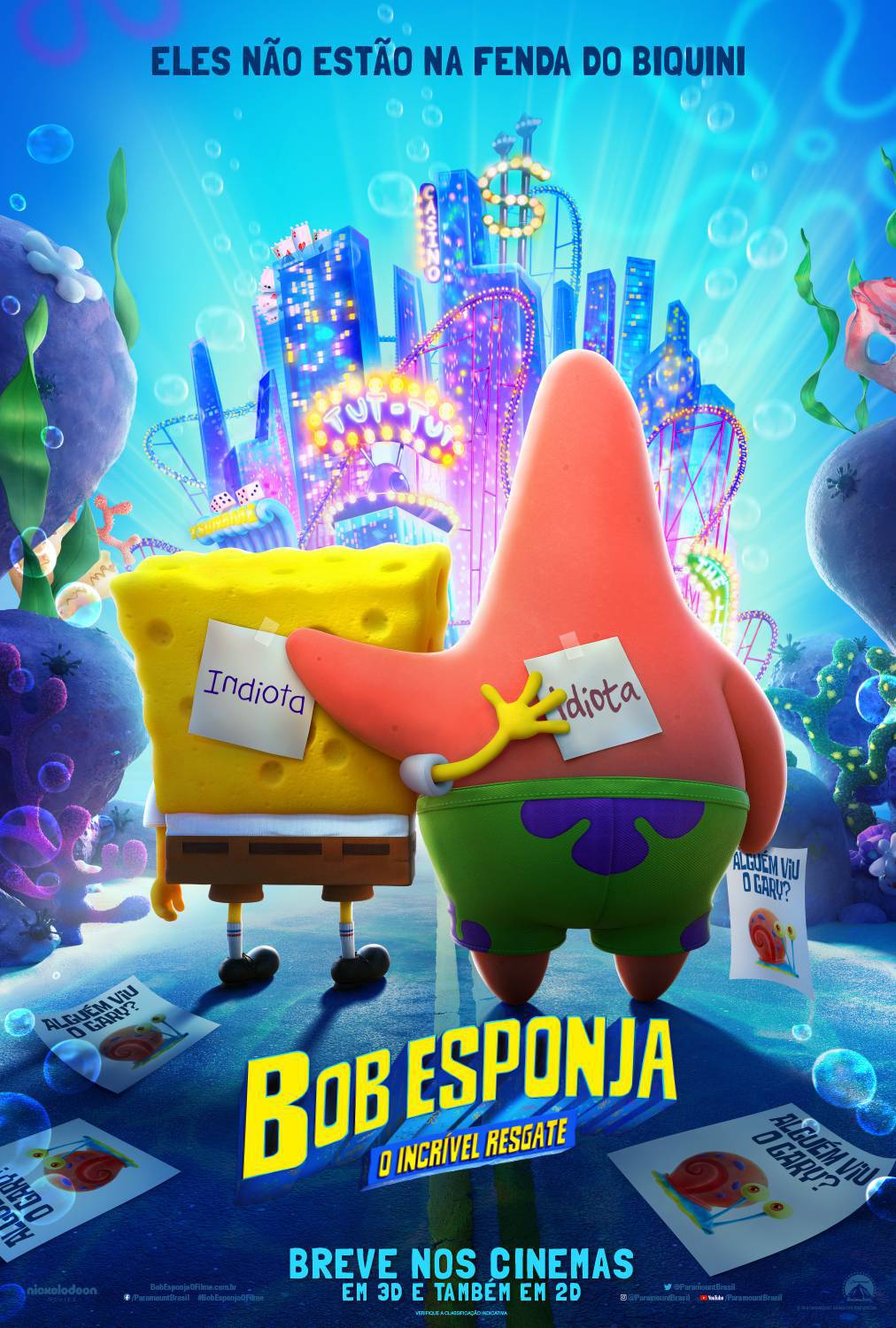 Cartaz nacional de Bob Esponja: O Incrível Resgate