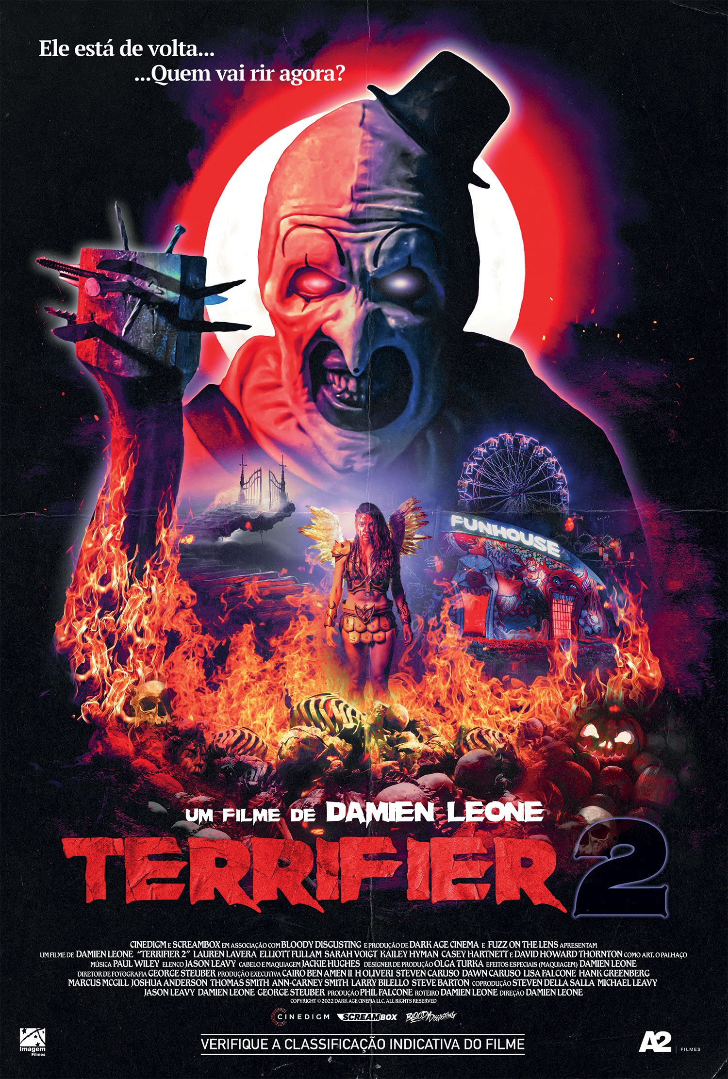 "Terrifier 2", terror mais perturbador do ano, ganha trailer e data de estreia no Brasil (Divulgação/A2 Filmes)